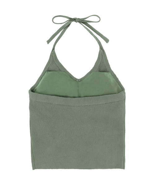 ALEXIA STAM（アリシアスタン）の「Halter Neck Knit Top