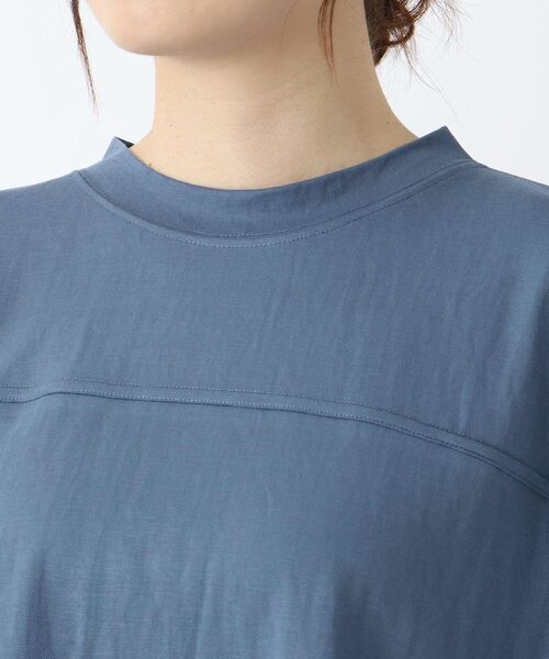 one'sterrace(ワンズテラス)の「接触冷感 切替ドルマンプルオーバー(Tシャツ/カットソー・レディース・ベージュ系その他7/ブラック系8/ブルー系その他7・02)」の15枚目の写真