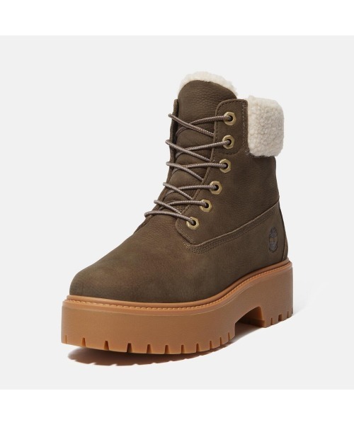 Timberland（ティンバーランド）の「ストーン ストリート ウォームラインド ウォータープルーフ ブーツ レディース（ブーツ・レディース・ダークブラウン・22.5cm/23.0cm/23.5cm/24.0cm/24.5cm/25.0cm/25.5cm）」の8枚目の写真