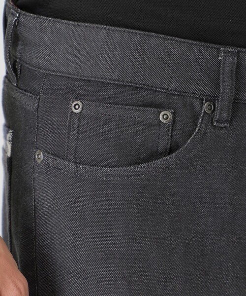 BLACK LABEL CRESTBRIDGE(ブラックレーベル・クレストブリッジ)の「ダブルフェイスクレストブリッジチェックデニムパンツ(デニムパンツ・メンズ・ブルー/チャコールグレー・XL/L/M/S)」の8枚目の写真
