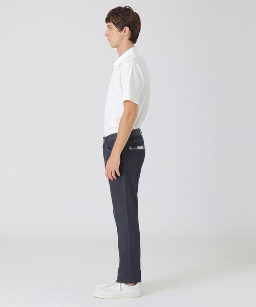 BLACK LABEL CRESTBRIDGE(ブラックレーベル・クレストブリッジ)の「ダブルフェイスクレストブリッジチェックデニムパンツ(デニムパンツ・メンズ・ブルー/チャコールグレー・XL/L/M/S)」の15枚目の写真