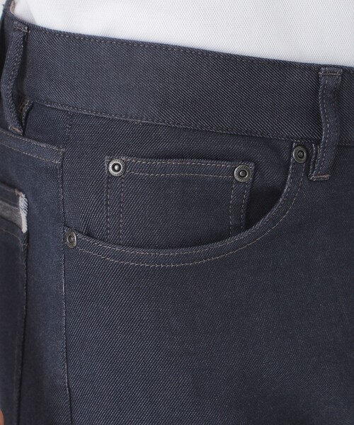 BLACK LABEL CRESTBRIDGE(ブラックレーベル・クレストブリッジ)の「ダブルフェイスクレストブリッジチェックデニムパンツ(デニムパンツ・メンズ・ブルー/チャコールグレー・XL/L/M/S)」の19枚目の写真