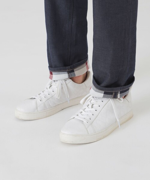 BLACK LABEL CRESTBRIDGE(ブラックレーベル・クレストブリッジ)の「ダブルフェイスクレストブリッジチェックデニムパンツ(デニムパンツ・メンズ・ブルー/チャコールグレー・XL/L/M/S)」の22枚目の写真