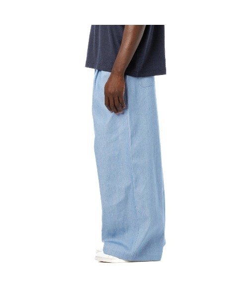 Sandinista（サンディニスタ）の「Sandinista Light Denim Easy Baggy Pants（サンディニスタ ライトデニム イージー バギーパンツ）（デニムパンツ・メンズ・ライトブルー・MEDIUM）」の7枚目の写真