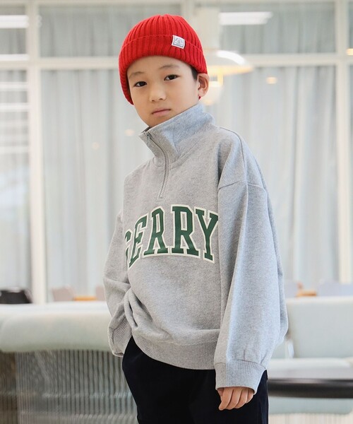 B:MING by BEAMS（ビーミングバイビームス）の「リブ ワッチキャップ 2025FW（ニットキャップ/ビーニー・キッズ・レッド/グリーン/ネイビー・ONE SIZE）」の5枚目の写真