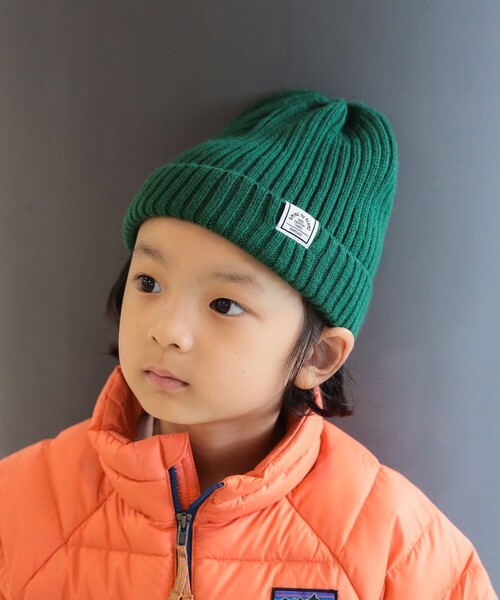 B:MING by BEAMS（ビーミングバイビームス）の「リブ ワッチキャップ 2025FW（ニットキャップ/ビーニー・キッズ・レッド/グリーン/ネイビー・ONE SIZE）」の7枚目の写真