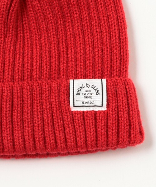 B:MING by BEAMS（ビーミングバイビームス）の「リブ ワッチキャップ 2025FW（ニットキャップ/ビーニー・キッズ・レッド/グリーン/ネイビー・ONE SIZE）」の10枚目の写真