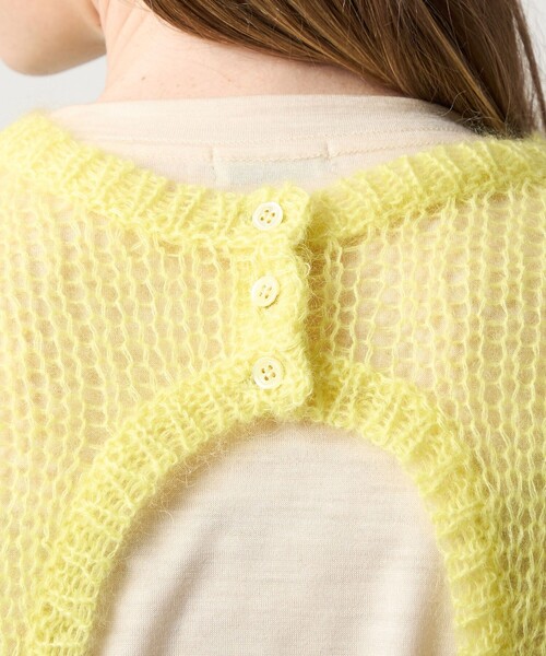 セール】＜Steven Alan＞モヘヤ ミックス ニット ベスト（ベスト