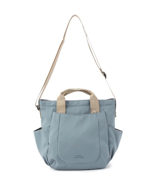 one'sterrace(ワンズテラス)の「anello IRIS 2WAYトート(トートバッグ・レディース・ブルー系その他7/ライトグリーン系/ブラック系8・99)」の3枚目の写真