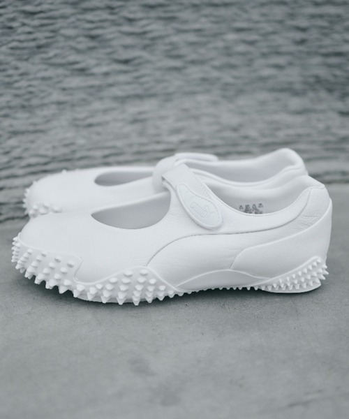 PUMA(プーマ)の「MOSTRO FEY LTH 403191-02(バレエシューズ・メンズ・ホワイト・25.0cm/23.0cm/24.5cm/24.0cm/23.5cm/22.5cm/25.5cm/22.0cm)」の3枚目の写真