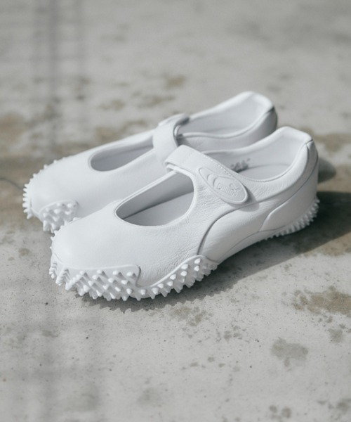 PUMA(プーマ)の「MOSTRO FEY LTH 403191-02(バレエシューズ・メンズ・ホワイト・25.0cm/23.0cm/24.5cm/24.0cm/23.5cm/22.5cm/25.5cm/22.0cm)」の6枚目の写真