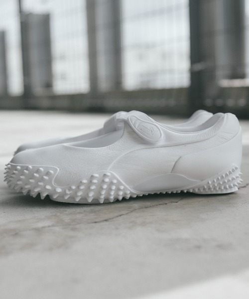 PUMA(プーマ)の「MOSTRO FEY LTH 403191-02(バレエシューズ・メンズ・ホワイト・25.0cm/23.0cm/24.5cm/24.0cm/23.5cm/22.5cm/25.5cm/22.0cm)」の8枚目の写真