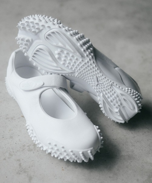 PUMA(プーマ)の「MOSTRO FEY LTH 403191-02(バレエシューズ・メンズ・ホワイト・25.0cm/23.0cm/24.5cm/24.0cm/23.5cm/22.5cm/25.5cm/22.0cm)」の9枚目の写真