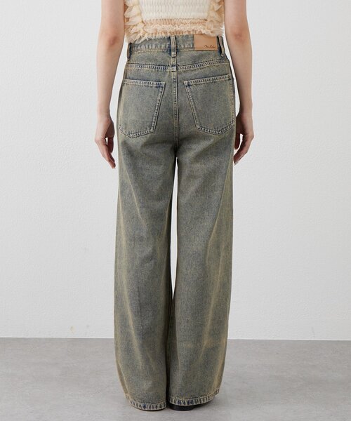 mline（エムライン）の「[mline]ダメージオーバーデニム（デニムパンツ・レディース・ブルー・2/1）」の8枚目の写真