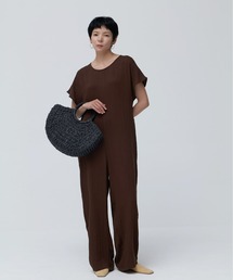 Brown&Street（ブラウンアンドストリート）の「リネンライクオールインワン（つなぎ/オールインワン）」