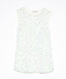 LEVAR:PEBBLE GRAIN KNIT VEST