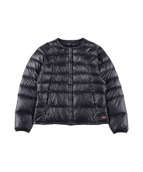 美品 ナンガ 25AW 7DAYS INNER DOWN CARDIGAN 黒 7DAYS INNER DOWN CARDIGAN W/セブンデイズ インナーダウン