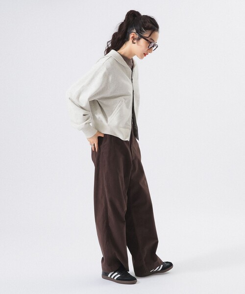 BEAMS BOY（ビームスボーイ）の「【2/5再値下げ】セーラー スウェット フルジップ（パーカー・レディース・ナチュラル/ブルー・ONE SIZE）」の8枚目の写真