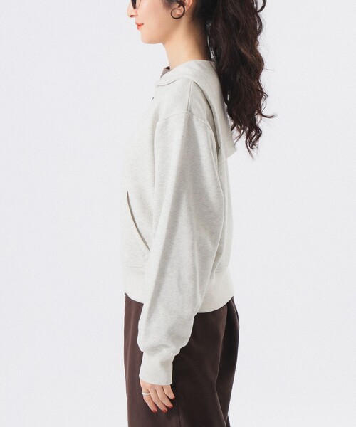 BEAMS BOY（ビームスボーイ）の「【2/5再値下げ】セーラー スウェット フルジップ（パーカー・レディース・ナチュラル/ブルー・ONE SIZE）」の11枚目の写真