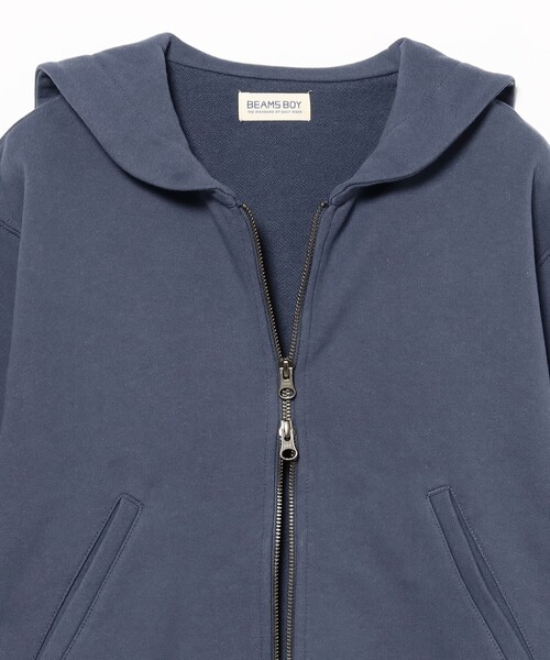 BEAMS BOY（ビームスボーイ）の「【2/5再値下げ】セーラー スウェット フルジップ（パーカー・レディース・ナチュラル/ブルー・ONE SIZE）」の20枚目の写真