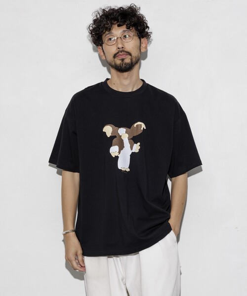 cotton pan（コットンパン）の「COTTON PAN/コットンパン ギズモ フロントプリントTシャツ / CP25SS-FH008（Tシャツ/カットソー・メンズ・ブラック/ホワイト・M/L）」の18枚目の写真