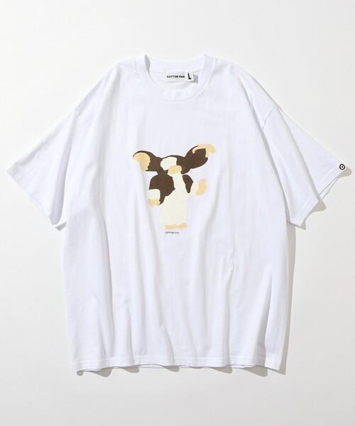 cotton pan（コットンパン）の「COTTON PAN/コットンパン ギズモ フロントプリントTシャツ / CP25SS-FH008（Tシャツ/カットソー・メンズ・ブラック/ホワイト・M/L）」の4枚目の写真