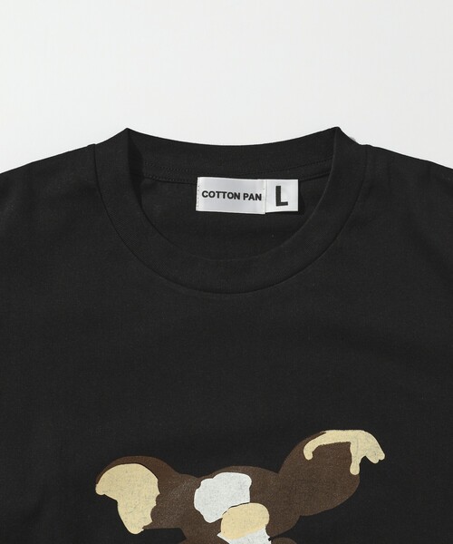 cotton pan（コットンパン）の「COTTON PAN/コットンパン ギズモ フロントプリントTシャツ / CP25SS-FH008（Tシャツ/カットソー・メンズ・ブラック/ホワイト・M/L）」の9枚目の写真