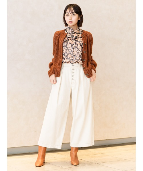 Banana Republic(バナナリパブリック)の「ルレックス ストライプ リバース ウエスタンシャツ(シャツ/ブラウス・レディース・ブラウン系その他・XS/M/L/S)」の4枚目の写真