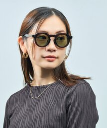 UNITED ARROWS | Zoff｜UNITED ARROWS｜ウェリントン型 サングラス [Luxe] クラウンパント 太縁 紫外線対策 UVカット ユニセックス ユナイテッドアローズ(サングラス)
