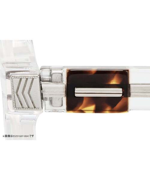 UNITED ARROWS（ユナイテッドアローズ）の「Zoff｜UNITED ARROWS｜ウェリントン型 サングラス [Luxe] クラウンパント 太縁 紫外線対策 UVカット ユニセックス ユナイテッドアローズ（サングラス・レディース・クリア/ブラック/ブラウン系その他5・FREE）」の22枚目の写真