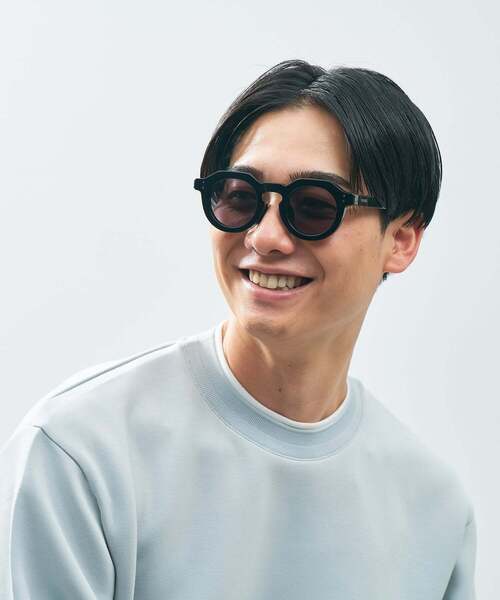 UNITED ARROWS（ユナイテッドアローズ）の「Zoff｜UNITED ARROWS｜ウェリントン型 サングラス [Luxe] クラウンパント 太縁 紫外線対策 UVカット ユニセックス ユナイテッドアローズ（サングラス・レディース・クリア/ブラック/ブラウン系その他5・FREE）」の17枚目の写真