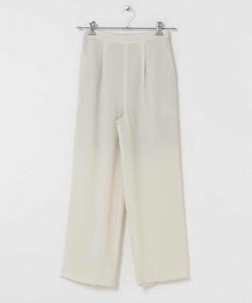 URBAN RESEARCH ROSSO WOMEN（アーバンリサーチ　ロッソ）の「ストレッチジョーゼットイージーパンツ（その他パンツ・レディース・ブルー系その他/アイボリー・36/38）」の8枚目の写真