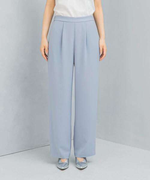 URBAN RESEARCH ROSSO WOMEN（アーバンリサーチ　ロッソ）の「ストレッチジョーゼットイージーパンツ（その他パンツ・レディース・ブルー系その他/アイボリー・36/38）」の18枚目の写真