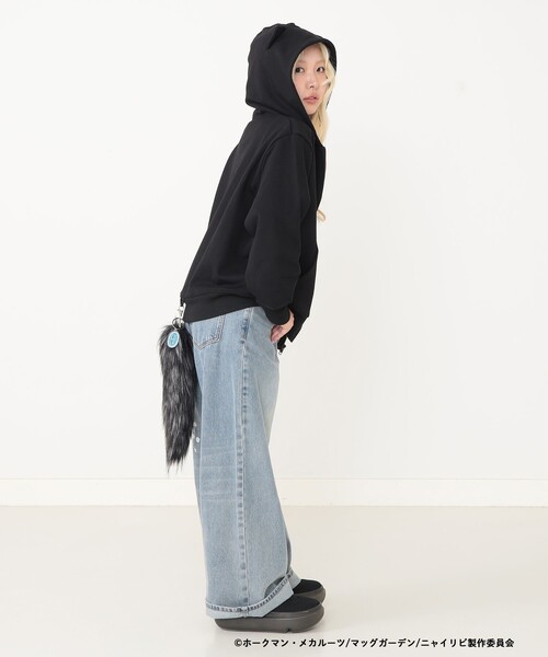 mmts（マミタス）の「【COLLABORATION】ニャイト・オブ・ザ・リビングキャット / なりきり猫尻尾チャーム（その他・レディース・ブラウン系その他5/ブラック・ONE SIZE）」の4枚目の写真