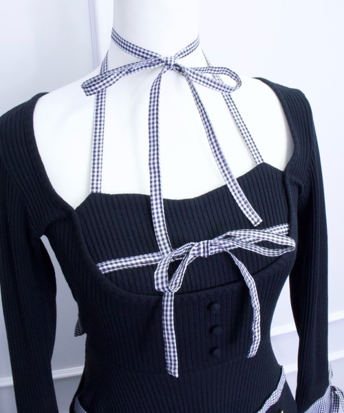 配色レイヤードワンピ（ワンピース）｜ReAmour（リアムール）の