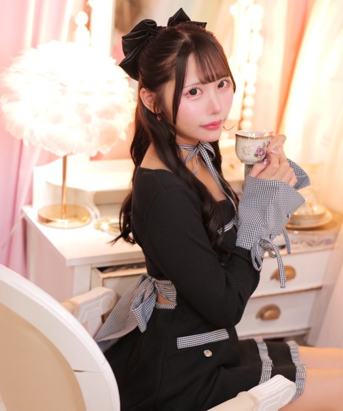 配色レイヤードワンピ（ワンピース）｜ReAmour（リアムール）の