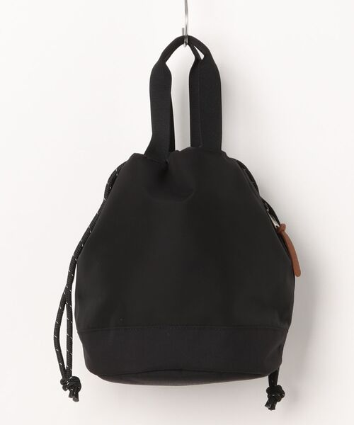 GREGORY（グレゴリー）の「GREGORY/グレゴリー 巾着トートバッグ 2WAY チンチバッグ M 1302961041（トートバッグ・メンズ・ブラック・FREE）」の2枚目の写真