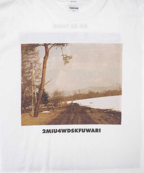 TANGTANG（タンタン）の「GASATANG / 2MIU4WD（Tシャツ/カットソー・メンズ・ホワイト・XL/L/M/S）」の3枚目の写真