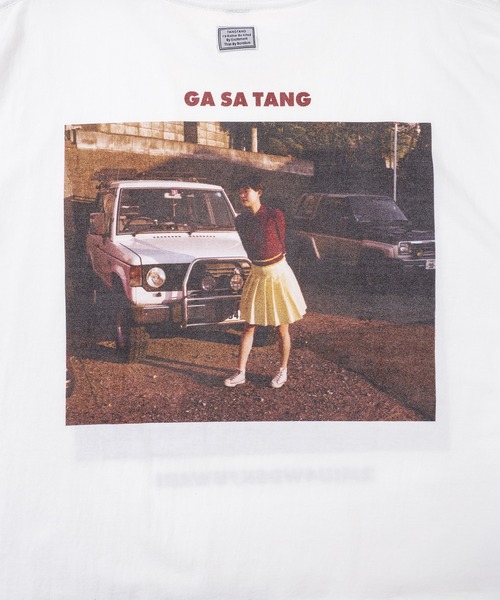 TANGTANG（タンタン）の「GASATANG / 2MIU4WD（Tシャツ/カットソー・メンズ・ホワイト・XL/L/M/S）」の4枚目の写真