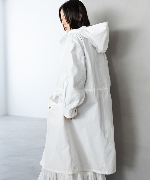 RAGEBLUE（レイジブルー）の「フィールドパーカー（ナイロンジャケット・レディース・ホワイト/ネイビー・FREE）」の3枚目の写真