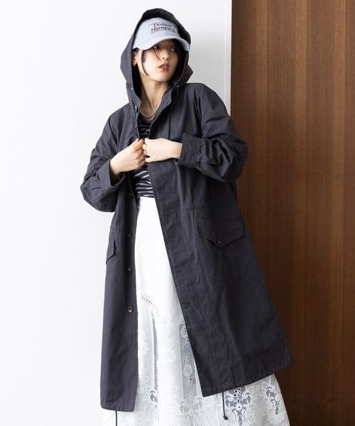 RAGEBLUE（レイジブルー）の「フィールドパーカー（ナイロンジャケット・レディース・ホワイト/ネイビー・FREE）」の13枚目の写真