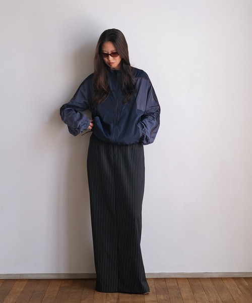 AKTE（アクテ）の「コントラストトラックジャケット（その他アウター・レディース・グレー系/ネイビー系・FREE）」の16枚目の写真