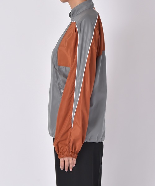 AKTE（アクテ）の「コントラストトラックジャケット（その他アウター・レディース・グレー系/ネイビー系・FREE）」の3枚目の写真