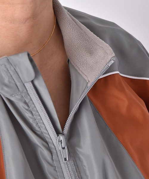 AKTE（アクテ）の「コントラストトラックジャケット（その他アウター・レディース・グレー系/ネイビー系・FREE）」の6枚目の写真