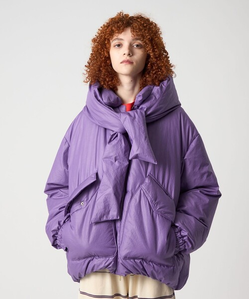 6 ROKU KIKA PILE HOODIE フーディジャケット　幾何学　美品 6 ROKU KIKA PILE HOODIE フーディジャケット 幾何学 美品