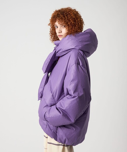 6(ROKU)＞ダウン フーディー ジャケット（ダウンジャケット/コート