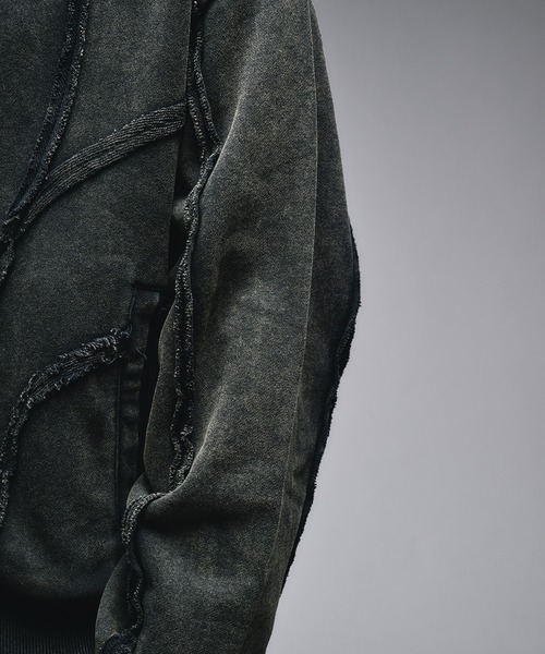 ANDER HUNK（アンダーハンク）の「Overdyed Zip-up Parker / オーバーダイジップアップパーカー（パーカー・メンズ・ブラック/レッド/グレー/その他・SMALL/MEDIUM/LARGE）」の22枚目の写真