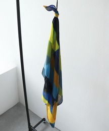 Three Four Time（スリーフォータイム）の「幾何学柄プリントスカーフ（バンダナ/スカーフ）」