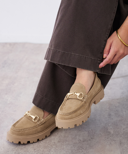 FRAMeWORK（フレームワーク）の「ARTESANOS ビット付きスウェードローファー（ローファー・レディース・ベージュ・36/37/38）」の9枚目の写真