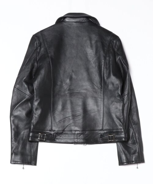 DANKE SCHON（ダンケシェーン）の「DankeSchon/ダンケシェーン/SHEEP UK RIDERS（ライダースジャケット・レディース・ブラック・S）」の3枚目の写真